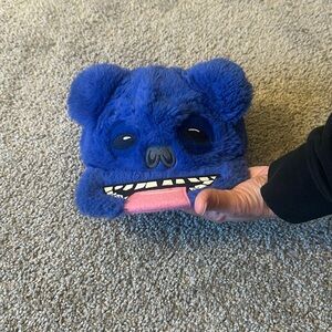 Faux Fur Fuggler Snapback Hat